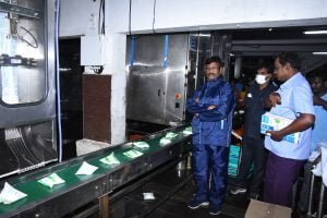 ஆவினில் ஆய்வு...