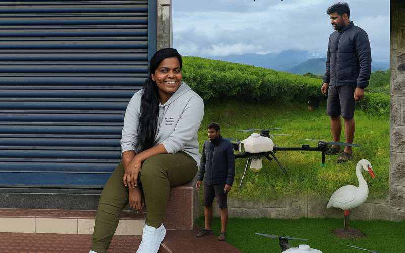 Brother-Sister Duo Develop Agri-Drones, Help Hundreds of Farmers Reap 40% More Yield! 1 Agri-Drones