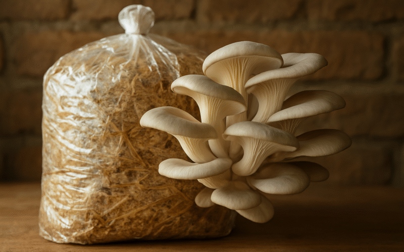 How to Grow Oyster Mushrooms at Home in India!