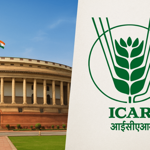 ICAR’s Role in Agriculture Highlighted in Lok Sabha; No Plan for Separate Statutory Body for Higher Education!
